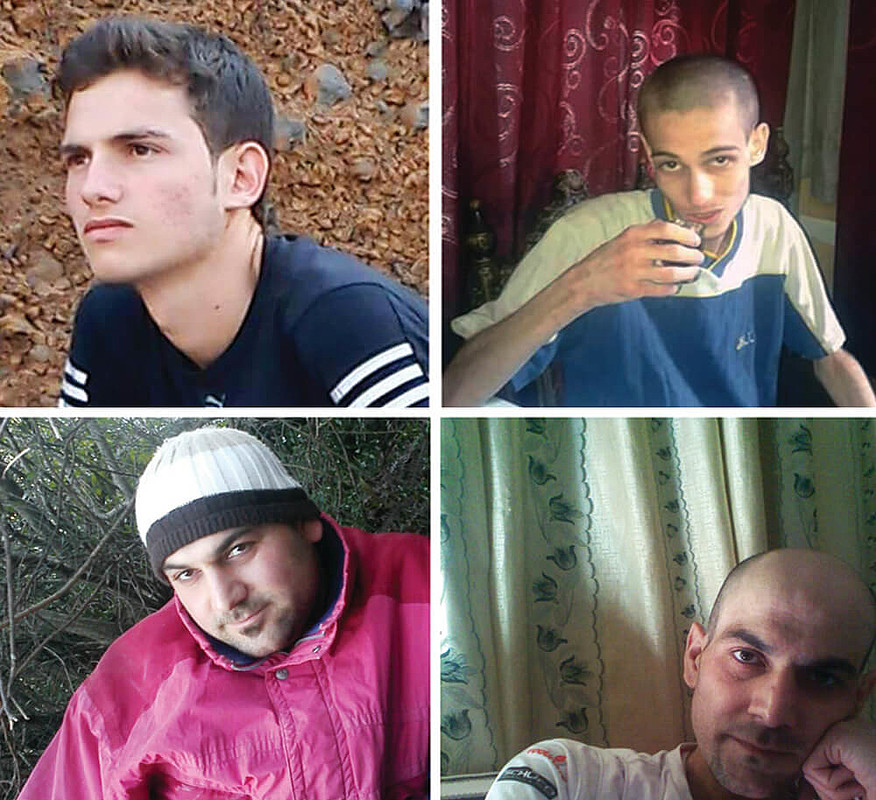El antes y después de prisioneros encarcelados en Saydnaya (prisión siria)
