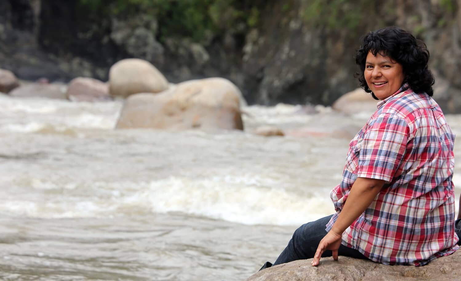 Berta Cáceres, defensora medioambiental hondureña asesinada en 2016