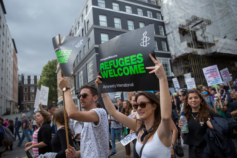 Las personas refugiadas y migrantes tienen derechos