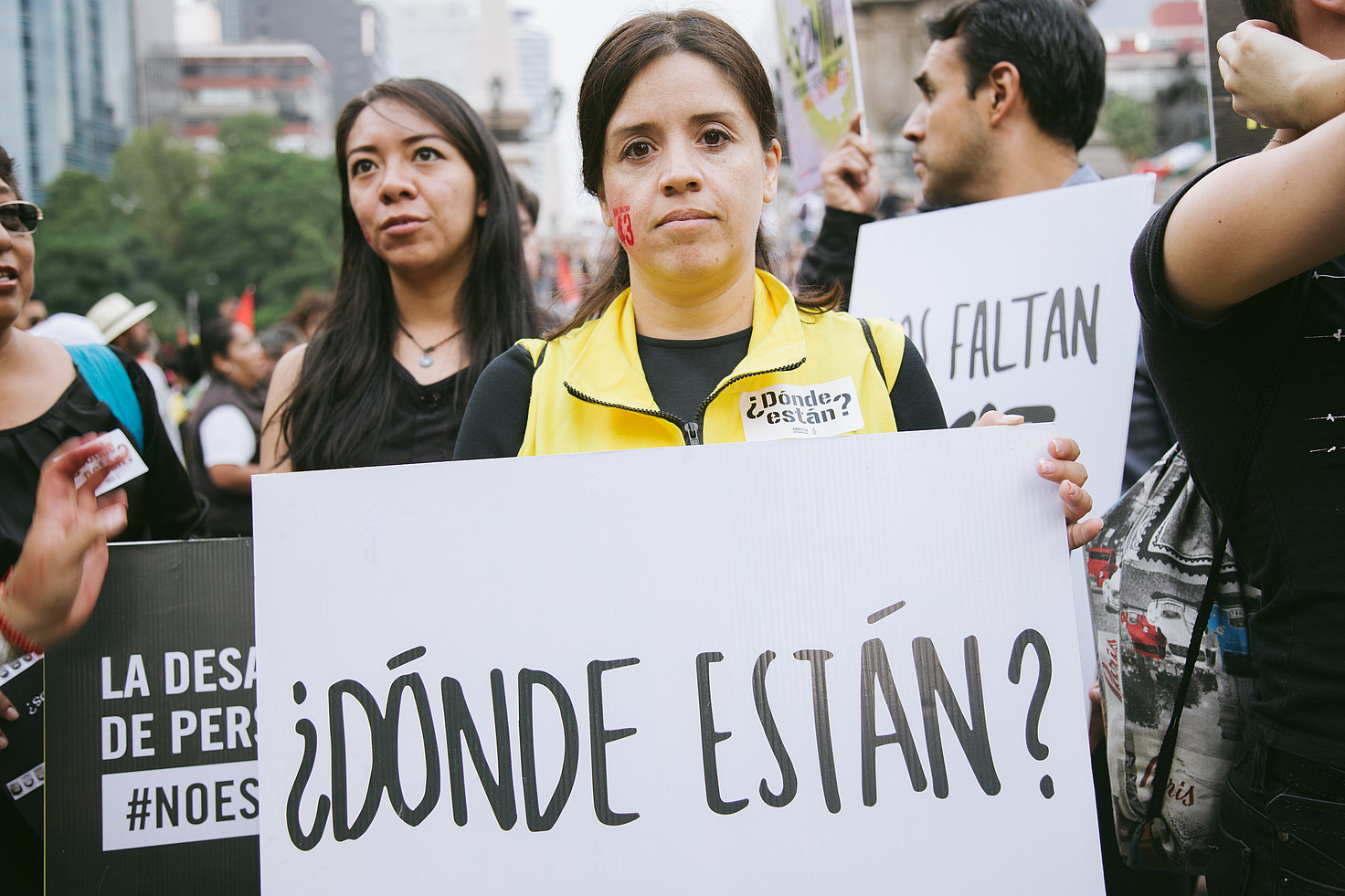 Manifestación en el Día Internacional de las Víctimas de Desapariciones Forzadas