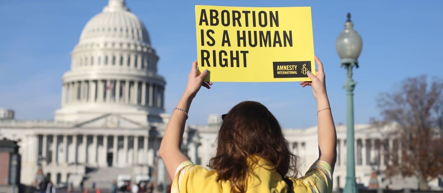 Amnistía Internacional defiende el derecho al aborto